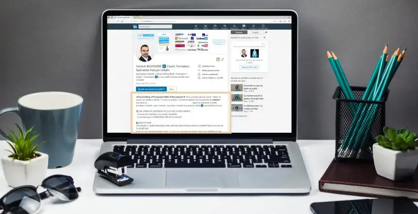 comment modifier son profil linkedin